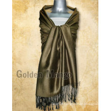 Solid Turkish Viscose Pashmina Shawl